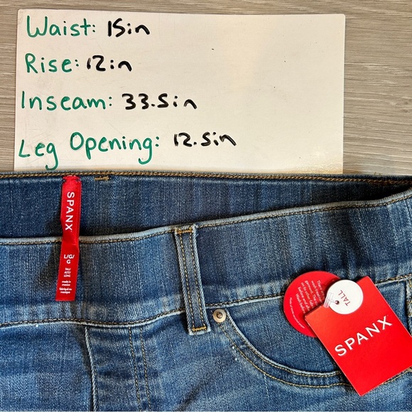 Spanx Women’s Seamed Front Wide Leg Pant - Large Tall - Picture 5 of 5